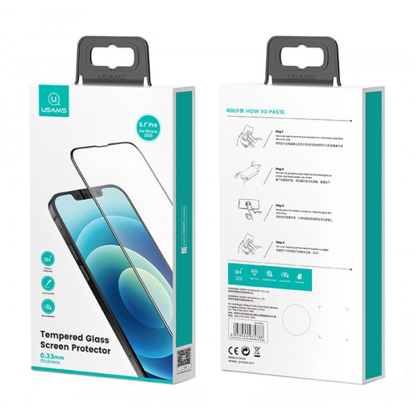 USAMS tempered glass για iPhone 13 US-BH785, 0.33mm