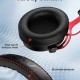 MPOW gaming headset Air 2.4GHz, wireless & wired, mic, μαύρο-κόκκινο