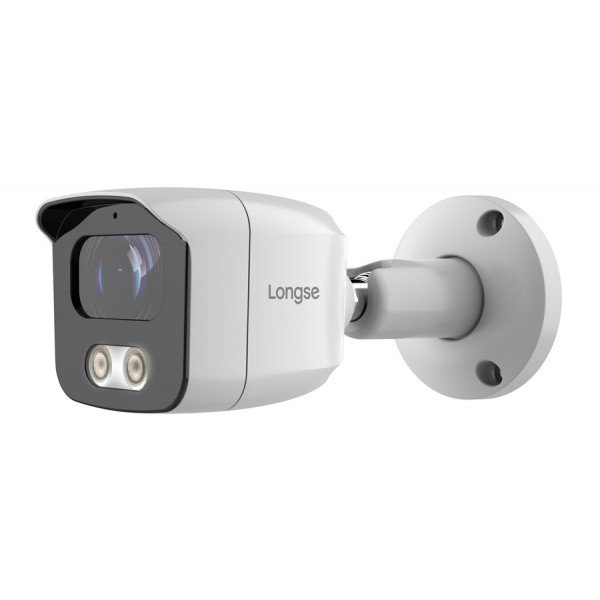 LONGSE IP κάμερα BMSAGC400WH, 2.8mm, 4MP, αδιάβροχη IP67, PoE - Κάμερες Ασφαλείας