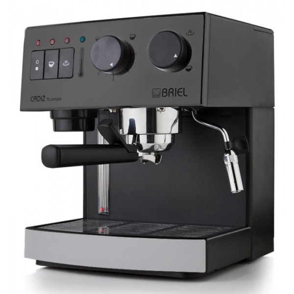 BRIEL μηχανή espresso ES62A, 19 bar, μαύρη - BRIEL