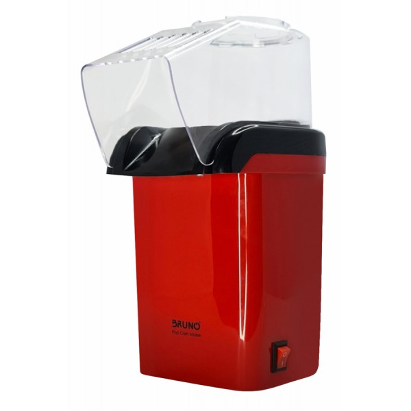 BRUNO συσκευή παρασκευής ποπ-κορν BRN-0085, 1200W, κόκκινη - Μικροσυσκευές Κουζίνας