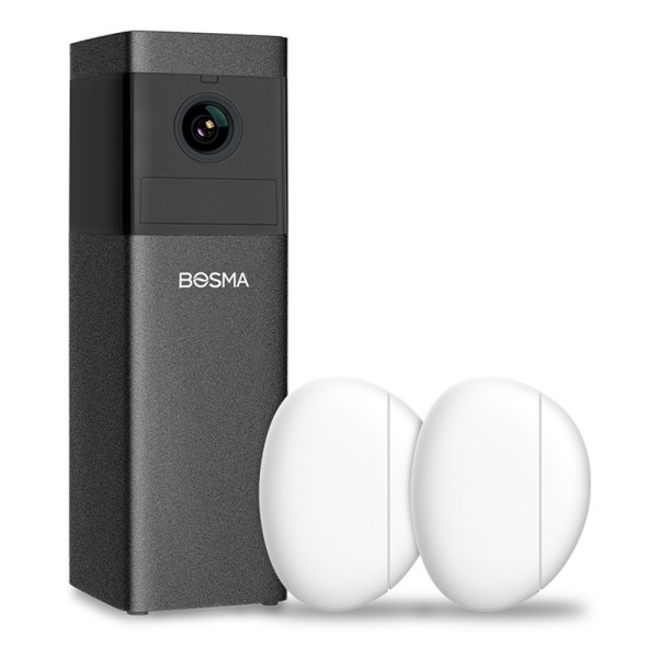BOSMA ασύρματο σύστημα συναγερμού X1 Lite με κάμερα Pan 360° 1080p, WiFi - BOSMA