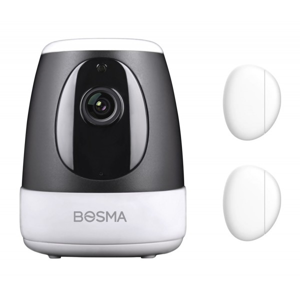 BOSMA ασύρματο σύστημα συναγερμού XC με κάμερα, Pan 360°, 1080p, WiFi - Συναγερμοί