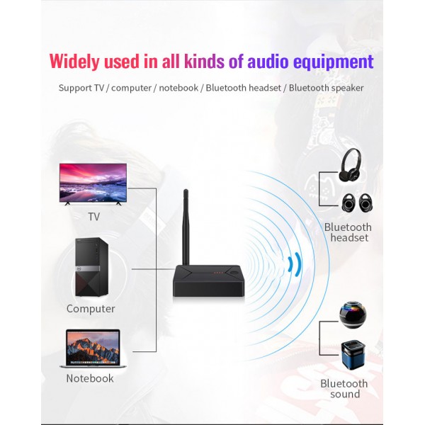 Bluetooth 5.0 Audio Transmitter BT-007, 3.5mm, RCA, Toslink - Σύγκριση Προϊόντων