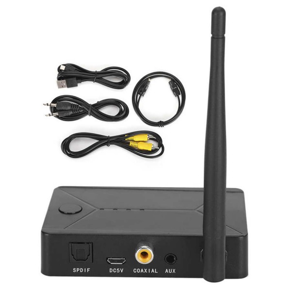 Bluetooth 5.0 Audio Transmitter BT-007, 3.5mm, RCA, Toslink