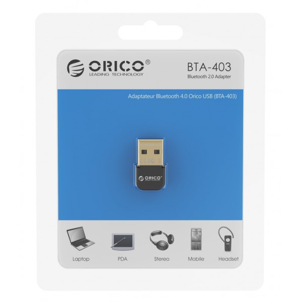 ORICO USB αντάπτορας Bluetooth 4.0 BTA-403, μαύρος