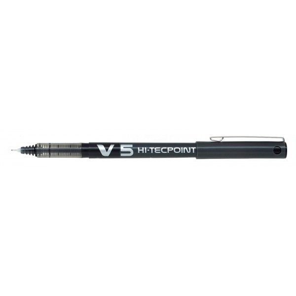 PILOT στυλό rollerball Hi-Tecpoint V5, 0.5μμ, μαύρο - PILOT
