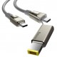 BASEUS καλώδιο Type-C σε Type-C & DC CA1T2-B0G, 100W, 5A, 2m, γκρι