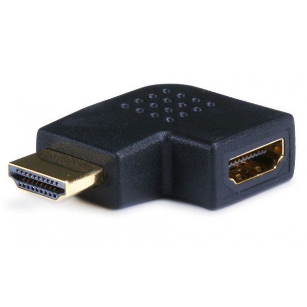 POWERTECH αντάπτορας HDMI CAB-H036, γωνιακός, 90° left - Εικόνα