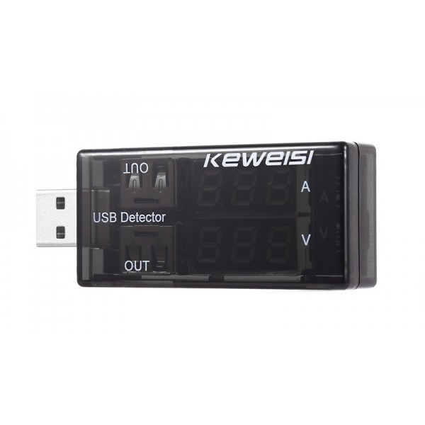 KEWEISI Συσκευή ελέγχου θύρας USB KWS-10VA, 2x USB Output, 3-9V - KEWEISI