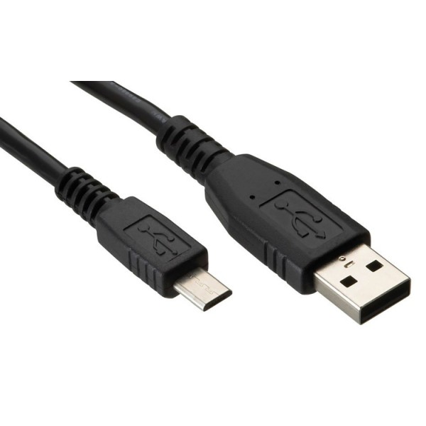 POWERTECH καλώδιο USB σε Micro USB CAB-U129, 8mm tip, 1.5m, μαύρο - USB