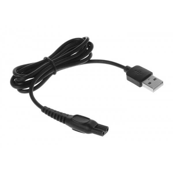 POWERTECH καλώδιο τροφοδοσίας USB CAB-U147, 10.3x5mm, 1m, μαύρο - Powertech