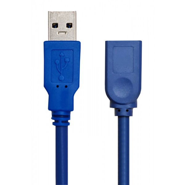 POWERTECH καλώδιο προέκτασης USB 3.0 CAB-U153, 3m, μπλε - USB