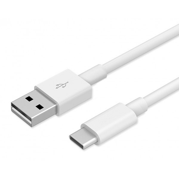 POWERTECH καλώδιο USB σε USB-C CAB-UC010, 1m, λευκό - Powertech