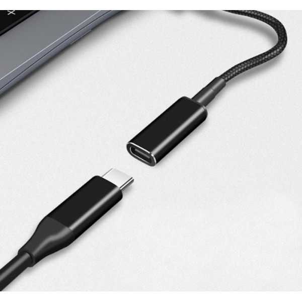 POWERTECH καλώδιο τροφοδοσίας CAB-UC065, USB-C σε Sony 6.0x4.3mm, μαύρο - Φορτιστές Laptop