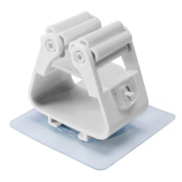 Βάση συγκράτησης αντικειμένων CLN-0026, λευκή, 2τμχ - Powertech