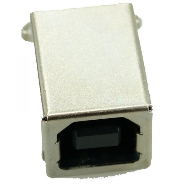 USB 2.0 Connector B TYPE, MID Solder in, Copper, Gold - Connectors