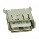 USB 2.0 Connector A TYPE, MID Solder in, Silver/White USB 2.0 Connector A TYPE, MID Solder in, Silver/White