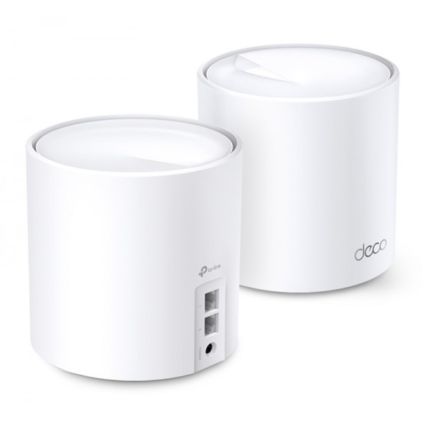 TP-LINK Mesh WiFi 6 access point Deco X20, AX1800 Dual Band, 2τμχ, V.2.0 - tp-link