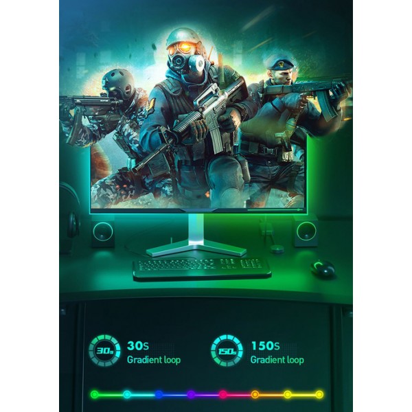 BASEUS LED καλωδιοταινία DGKU-01, RGB, 1.5m
