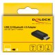 DELOCK Adapter USB Type-C 61003, Bluetooth 4.0 + EDR, μαύρο