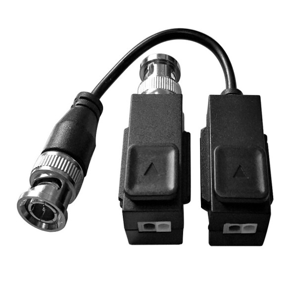HIKVISION παθητικό video balun DS-1H18S-EC για έως 8MP κάμερες - BNC Connectors