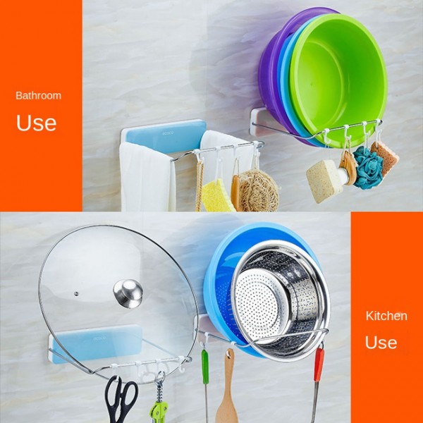 ECOCO βάση τοίχου για κουζίνα-μπάνιο E1717, 24x24x7cm, γκρι - Σύγκριση Προϊόντων