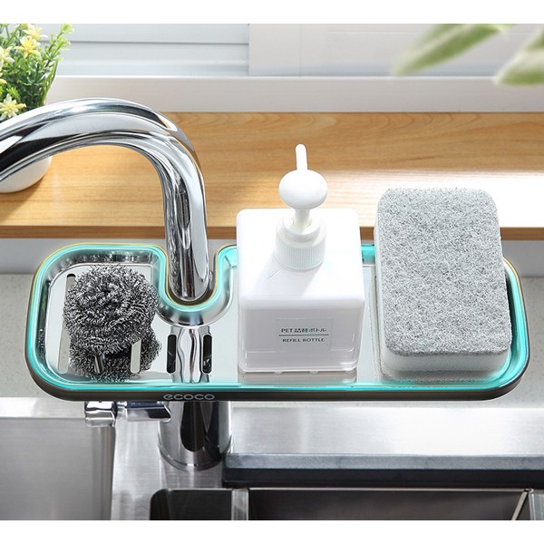 ECOCO βάση στήριξης σε σωλήνα για μπάνιο-κουζίνα E1914, 28.5x10.5x8cm - Σύγκριση Προϊόντων