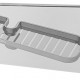 ECOCO βάση στήριξης σε σωλήνα για μπάνιο-κουζίνα E1914, 28.5x10.5x8cm
