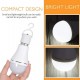 POWERTECH LED λάμπα με επαναφορτιζόμενη μπαταρία E27-017, 9W, 6500K, E27