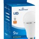 POWERTECH LED λάμπα με επαναφορτιζόμενη μπαταρία E27-017, 9W, 6500K, E27