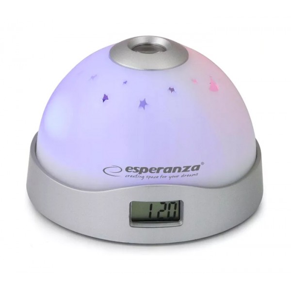 ESPERANZA επιτραπέζιο ρολόι EHC001 με προβολέα & LED, ξυπνητήρι - Σπίτι & Gadgets