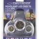 ESPERANZA φακός κεφαλής Cree T6 + 2x XPE Cepheus EOT026, 200LM, μαύρος