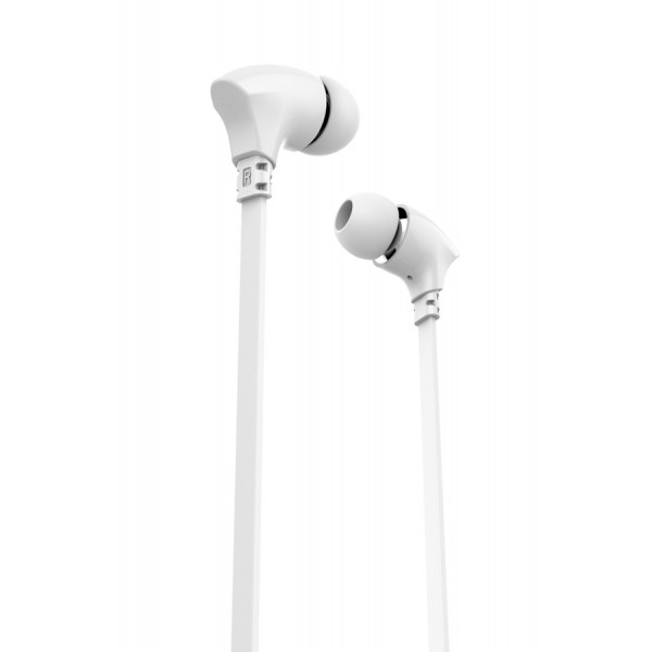 CELEBRAT Earphones με μικρόφωνο G3, on/off, 10mm, 1.2m, λευκά - Ακουστικά - Bluetooth