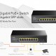 CUDY PoE+ switch GS1008PS2, 8-port PoE+, 2x SFP, 120W, V1.0