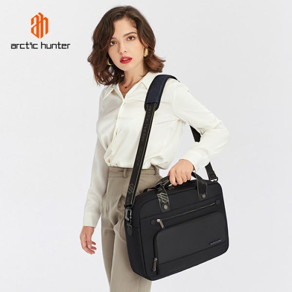 ARCTIC HUNTER τσάντα ώμου GW00017 για laptop 15.6", 14.5L, μαύρη - Τσάντες - Πορτοφόλια