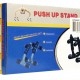Χειρολαβές για push-ups GYM-0007, 2τμχ, μαύρες