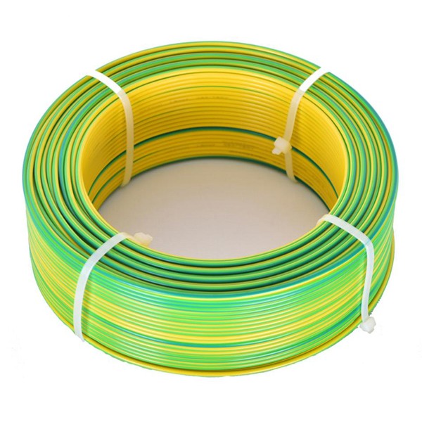CABLEL καλώδιο H07V-U 1.5mm², 450/750V, 100m, κίτρινο-πράσινο - CABLEL