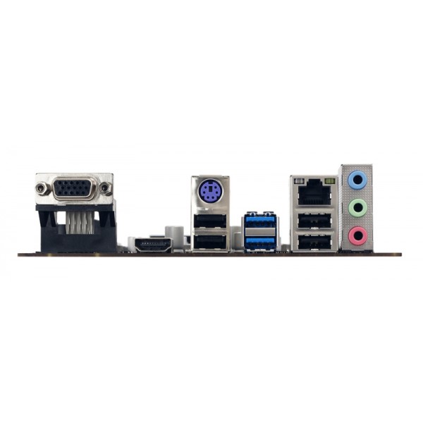 BIOSTAR μητρική H610MH, 2x DDR4, s1700, USB 3.2, uATX, GbE, Ver. 6.0 - BIOSTAR