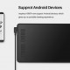 HUION pen tablet H950P, 8.7 x 5.4", battery-free pen, 8 πλήκτρα, μαύρο