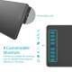 HUION pen tablet H950P, 8.7 x 5.4", battery-free pen, 8 πλήκτρα, μαύρο