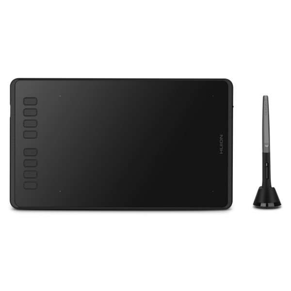 HUION pen tablet H950P, 8.7 x 5.4", battery-free pen, 8 πλήκτρα, μαύρο - Σύγκριση Προϊόντων