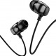USAMS earphones με μικρόφωνο EP-36, 10mm, 3.5mm, 1.2m, μαύρα