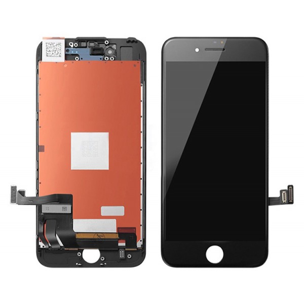 TW INCELL LCD ILCD-007 για iPhone 7, camera-sensor ring, earmesh, μαύρη - TW INCELL
