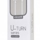 USAMS καλώδιο Lightning σε USB US-SJ097, 2.1A, 1m, λευκό