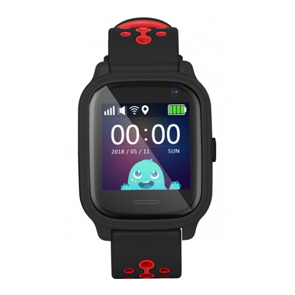 INTIME GPS smartwatch για παιδιά IT-54, 1.33", camera, 2G, IPX7, μαύρο - INTIME