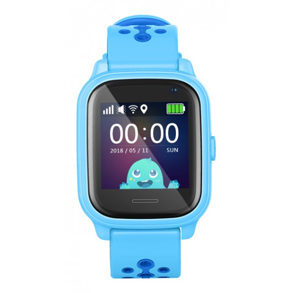 INTIME GPS smartwatch για παιδιά IT-055, 1.33", camera, 2G, IPX7, μπλε - INTIME