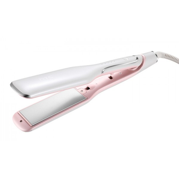 HTC ισιωτική μαλλιών JK-7053, 120-200°, 50W, λευκή-ροζ - Προσωπικές Συσκευές