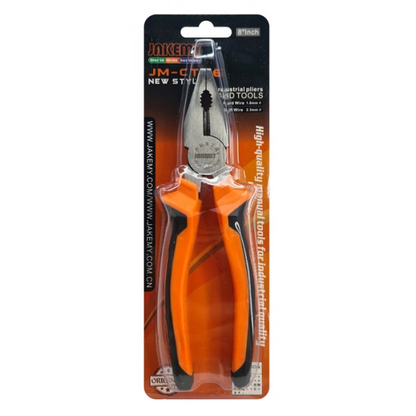JAKEMY πένσα JM-CT1-6 με αντιολισθητικές λαβές, 20cm - Πένσες