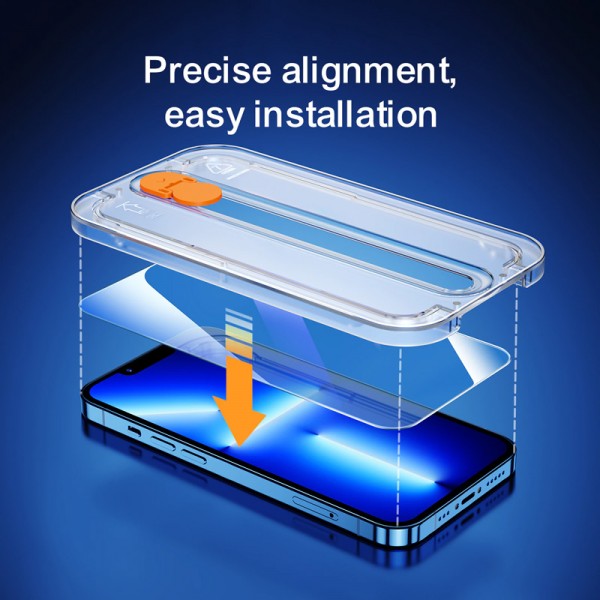 JOYROOM tempered glass 9H με kit τοποθέτησης για iPhone 13/13 Pro - Σύγκριση Προϊόντων